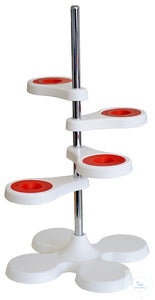 Filtering stand for 4 funnels