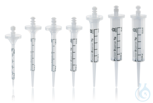 PD-Tip II set bulk non-sterile, 20 each of 0,5,1,1,25, 2,5,5,10, 12,5 ml