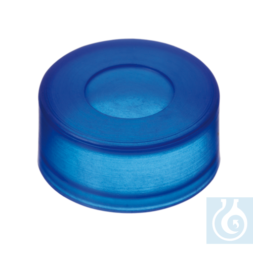 neochrom® PE Push-On Kappe blau, ND11 mit verdünnter Durchstichstelle, 100 St./P