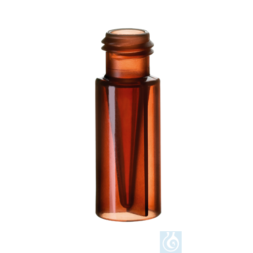 neochrom® Kurzgewindeflaschen ND9 0,3 ml, PP transparent, 100 St./Pack