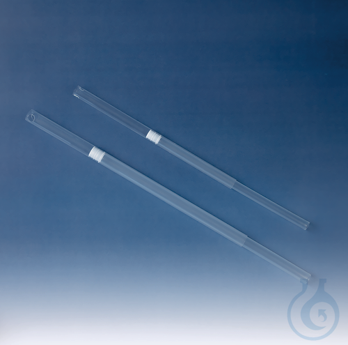 Telesc.filling tube Disp./Titr./ser. pro, f. 1, 2, 5, 10 ml FEP l. 70-140 mm