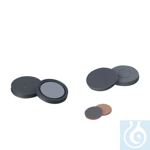 neochrom® Septum ND24 Silikon natur/PTFE beige, 1000 Stck./Pack