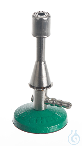 Teclu burner f. natural gas, DIN 30665, 1300°C