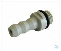 Hose Connector, DN 10 male 1/4, PP