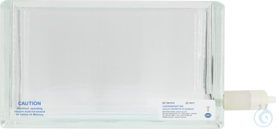 Chromab. glass cabinet SPE f. 24 columns