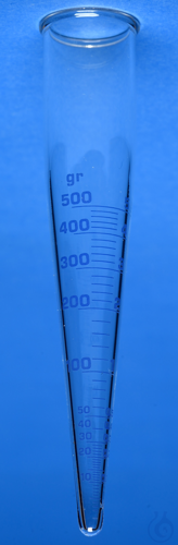 Sand measuring glasses 5 ml, 20 mm Ø, 110 mm total length