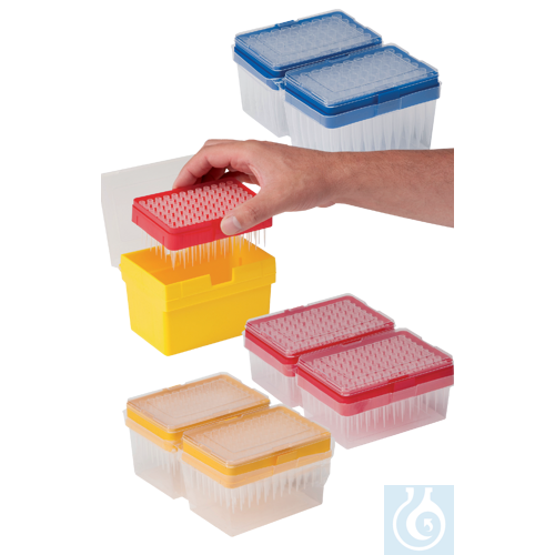 neoChoice NeoMultibox rot, PP, hohe Form, für alle MultiTray Spitzen bis zu 1.20
