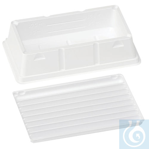 neoChoice Pipettierwanne für 8-Kanalpipetten, PS unsteril, 100 St./Pack