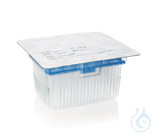 Filt. tips rack PP/PE colorless, TipRack 50 - 1000 µl, VE=960