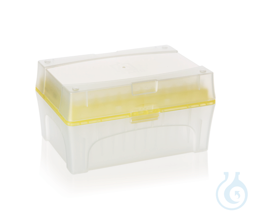 Filter tips rack PP/PE colorless, TipBox 5 - 200 µl, VE=480