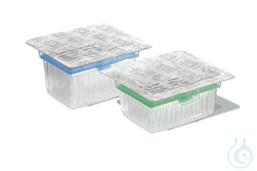 Robotic tips racked PP colorless, Tip-Rack 10 - 200 µl sterile 960