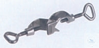 Double socket made of stainless steel angle 90°