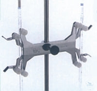 Burette clamp for 2 burettes