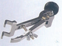 Burette clamp chrome-plated for 1 burette