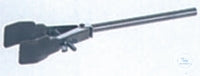 Burette and piston clamp chrome-plated