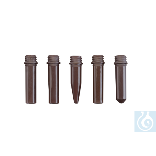 neoChoice NeoScrew-Micro-Tubes, braun, selbstehend, 1,5 ml, 1000 St./Pack