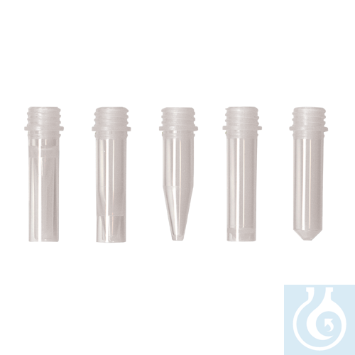 neoChoice NeoScrew-Microtubes, gering benetzend, Boden konisch, 1,5 ml, 1000 Stc