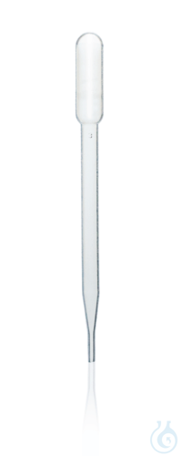 Pasteur pipette, PE-LD, ungrad., suction vol. max. 4,0 ml