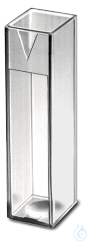 Cuvette, macro, PMMA, cavity numb.ass. min.filling vol. 2,5 ml