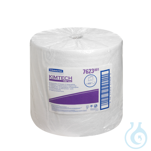 KIMTECH PURE* Wischtücher - Großrolle / Weiß Größe: 38,00 cm x 34,00 cm