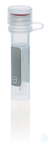 Microtube PP, attached screw cap PP, 0,5 ml selfstanding non-sterile ungrad.