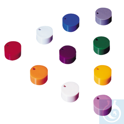 neoChoice Kryoröhrchen-Deckeleinsätze, grün, 500 Stck./Pack