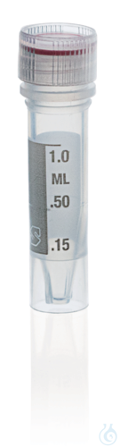 Microtube PP, bulk screw cap PP, 1,5 ml, selfstanding, y-sterile, SAL 10EXP-3,