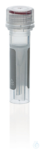 Microtube, PP, tamper-evident srew cap, 0,5 ml, selfstanding, sterile SAL 10exp-