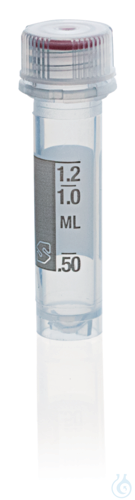 Microtube, PP, tamper-evident screw cap, 2,0 ml, selfstanding, sterile SAL 10exp