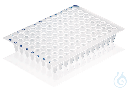 PCR plate, 96-well, non-skirted, Low Profile, clear, 50 pcs.