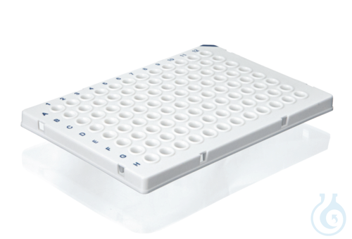 PCR plate, 96-well, semi-skirted, Low Profile, white, 50 pcs.