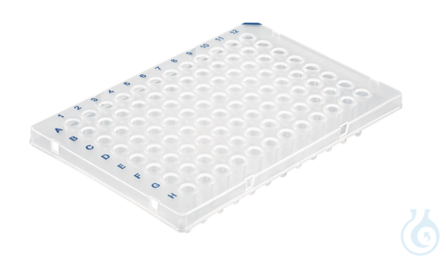 PCR plate, 96-well, semi-skirted, Standard, clear, 50 pcs.