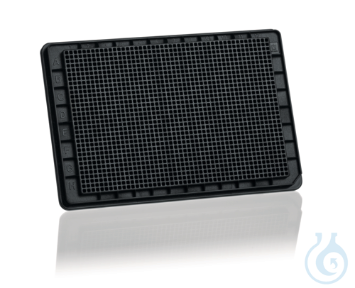Microplate, pureGrade, 1536-well, PS, Standard black, 'F'bottom 10 µl 50 pcs