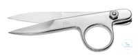Shearing eye scissor