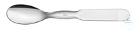 Chemists spoon with wide ends, 280mm