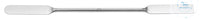Double spatula, flexible, 185mm