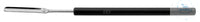 Micro powder spatula 3 mm width, Plastic handle