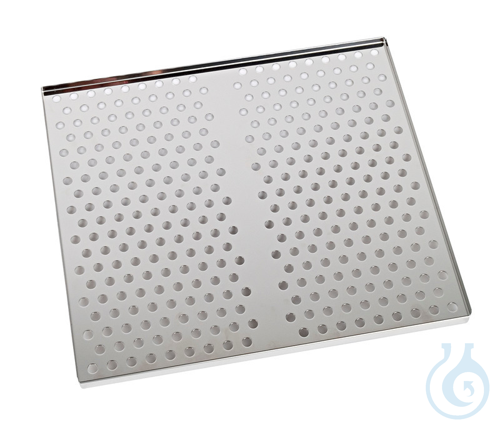 Shelf, perforated