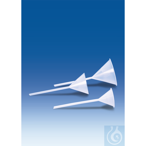 Long-stemmed funnel, PP, diameter 50 mm