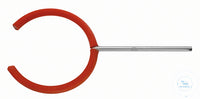 Support ring + rod,inner Ø 100mm