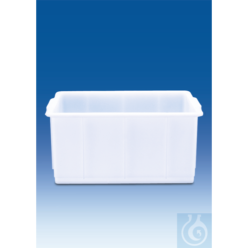 Carrying and storage tray, PE-HD, 46 l, 560 x 330 x 250 mm