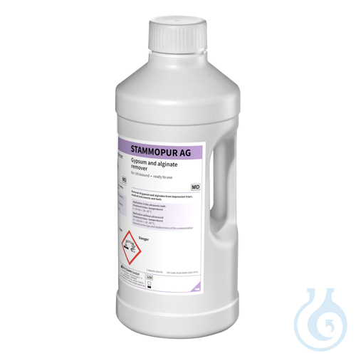 STAMMOPUR AG Plaster and alginate remover – ready to use, Capacity/Volume: 1,0 l