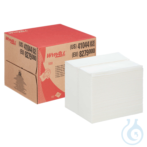 WypAll® X80 PowerClean - BRAG™ Box / Weiß Lagen: 1 Größe: 42,60 cm x 28,20 cm