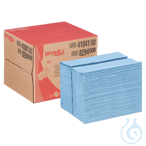 WypAll® X80 PowerClean - BRAG™ Box / Stahlblau Lagen: 1 Größe: 42,60 cm x 28,20