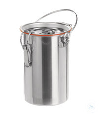 Safety container 18/10 steel, 250x130mm, 2 l