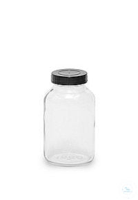 sample glass 1 litre wide mouth bottle GL 80