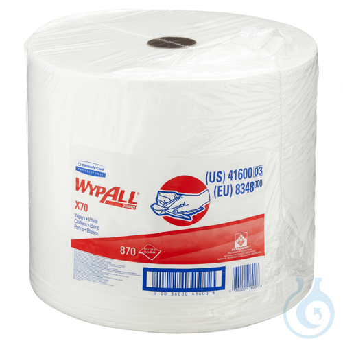 WypAll® X70 PowerClean - Großrolle / Weiß Lagen: 1 Größe: 31,50 cm x 34,00 cm