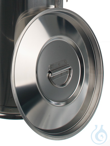 Lid f. Container 25 l, 18/10 steel