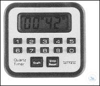 Quartz LCD timer with alarm