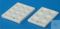 Porcelain plates 115 x 80 x 10 mm